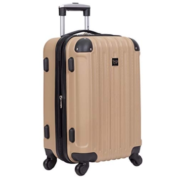 Travelers Club Midtown 4-Piece Hardside Luggage Set