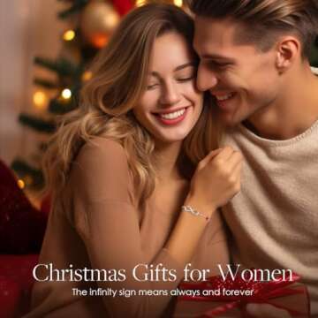 CDE Infinity Heart Charm Bracelet for Women - Ideal Gift