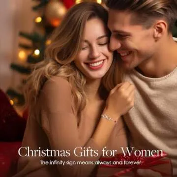 CDE Infinity Heart Charm Bracelet for Women - Ideal Gift