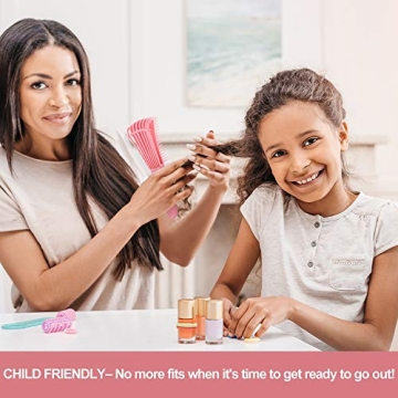 Detangling Brush Set for Curly and Wavy Hair - 2 Pack