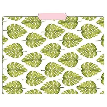 Bloom Decorative File Folders - Chic & Durable Design