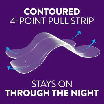 ZzzQuil Sleep Nasal Strips, Clear Nasal Strips, Snoring Relief from Nasal Congestion, Works Instantly, Reduces Nasal Congestion for Less Snoring and Better Sleep, Drug Free, 52 Nasal Strips