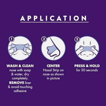 ZzzQuil Sleep Nasal Strips, Clear Nasal Strips, Snoring Relief from Nasal Congestion, Works Instantly, Reduces Nasal Congestion for Less Snoring and Better Sleep, Drug Free, 52 Nasal Strips