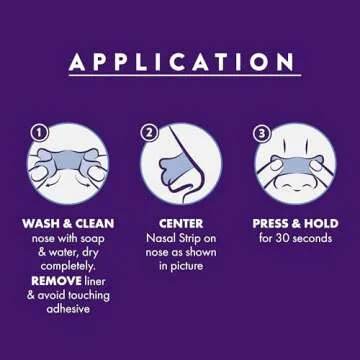 ZzzQuil Sleep Nasal Strips, Clear Nasal Strips, Snoring Relief from Nasal Congestion, Works Instantly, Reduces Nasal Congestion for Less Snoring and Better Sleep, Drug Free, 52 Nasal Strips