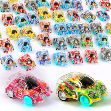 50 Pcs Mini Pull Back Cars - Engage Kids with Fun Party Favors