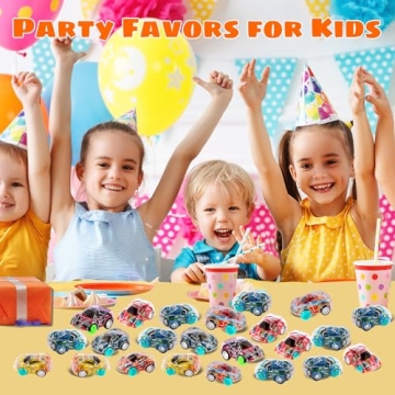 Vibrant 50 Pcs Mini Pull Back Cars for Kids Fun