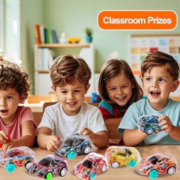 Vibrant 50 Pcs Mini Pull Back Cars for Kids Fun