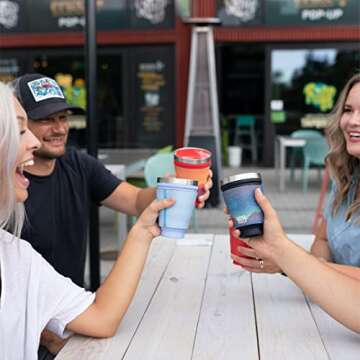 HYDAWAY Collapsible Tumbler for Hot & Cold Drinks - 16 oz