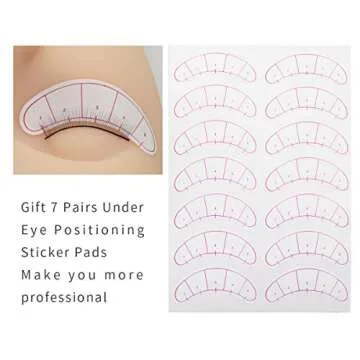 Practice Lashes for Lash Extensions Training by EMEDA