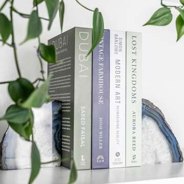 Decorative Books | 4 Book Set | Preassembled with Hidden Storage | Perfectly Stackable for Easy Home...