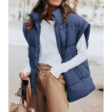 Stylish PRETTYGARDEN Women's Puffer Vest for Fall Chic