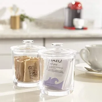 STORi 2-Pack Acrylic Apothecary Jars for Organizing
