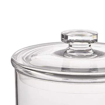 STORi 2-Pack Acrylic Apothecary Jars for Organizing