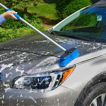 Unger HydroPower 9” Soft Wash Brush for Gentle Cleaning