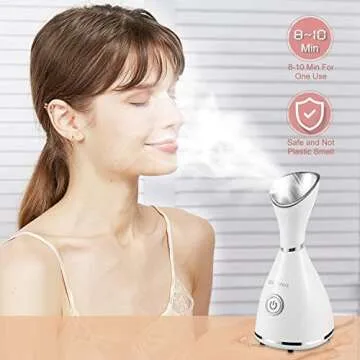 Revolutionary Nano Ionic Face Steamer for Glowing Skin