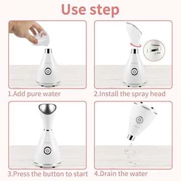 Revolutionary Nano Ionic Face Steamer for Glowing Skin