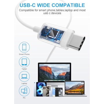 High-Quality USB C Headphones for iPhone 17/16/15 with Microphone & Remote Control 【2 Packs】