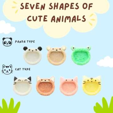 Arnest Animal Rice Mold Set – Cute animals Shapes, DIY Bento Lunch Decoration Tool, Easy Rice Shaper, Japanese Kitchen Accessory, Fun Food Cutter Included, imported from Japan