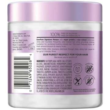 L'Oreal Paris Hair Mask for Color Treated Hair, EverPure Sulfate Free Signature Masque Pro Color Car...
