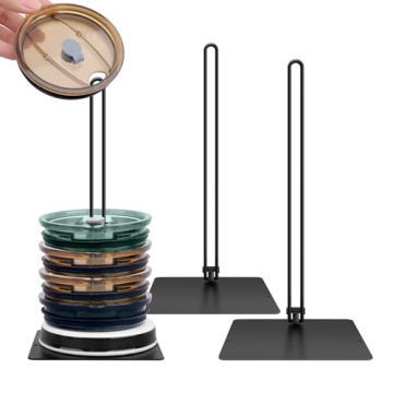 3PC Stacking Tumbler Lid Organizer - Space-Saving Design - Holds up to 30 Lids - Lid Organizer for Y...