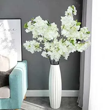 Elegant Eyraevor Cherry Blossom Branches for Home Decor