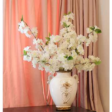 Elegant Eyraevor Cherry Blossom Branches for Home Decor