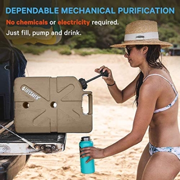 LifeSaver Jerrycan 20,000L Water Purification System