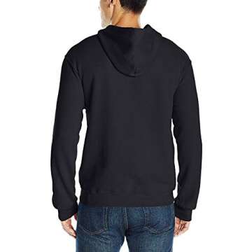 Fruit of the Loom mens Pullover Sofspun Fleece Sweatshirts and Hoodies, Pullover - Black, Small US