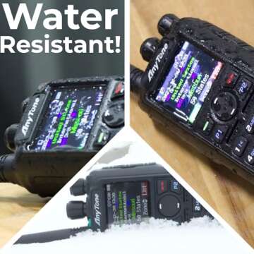 AnyTone AT-D878UVII Plus – Dual Band DMR/Analog 7W VHF, 6W UHF Handheld Radio w/FREE $97 Training Course – Bluetooth PTT, Digital/Analog APRS RX & TX - 500K Contacts Plus Great Support from BridgeCom!