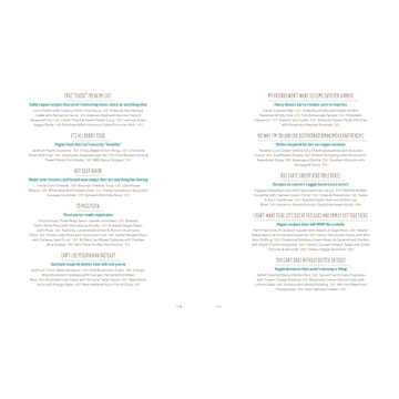 But I Could Never Go Vegan 125 Flavorful Recipes