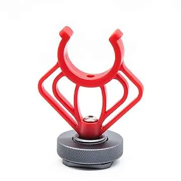 2PCS Aluminium Microphone Shock Mount Holder Bracket