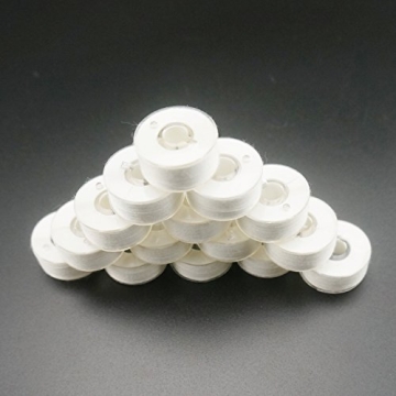 New Brothread Prewound Bobbin Thread - 25 pcs for Sewing
