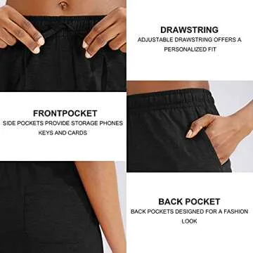 G Gradual Women's Bermuda Shorts Comfortable and Stylish