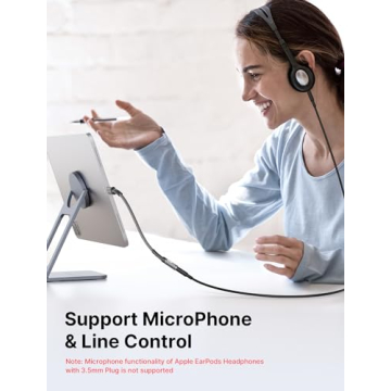 USB Type C to 3.5mm Headphone Adapter for iPhone