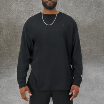 Champion Long Sleeve Men’s T-Shirt - Soft & Comfy