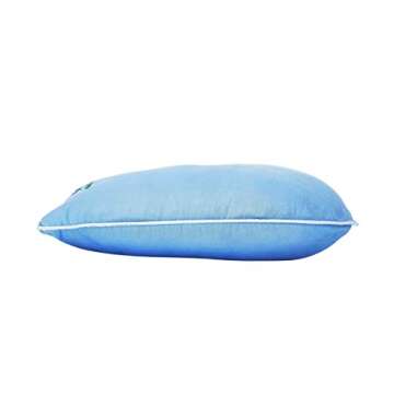 The Pillow Bar Jetsetter Mini Down Alternative Travel Pillow (Aqua)