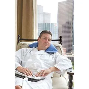 The Pillow Bar Jetsetter Mini Down Alternative Travel Pillow (Aqua)