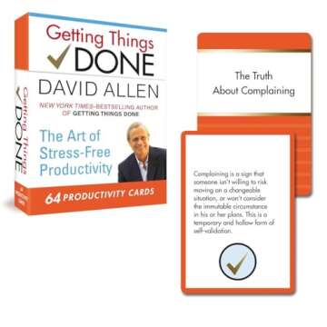 Getting Things Done: 64 Productivity Cards for Stress-Free Productivity