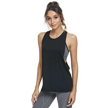 Cosy Pyro Workout Tank Tops for Women - 4 Pack