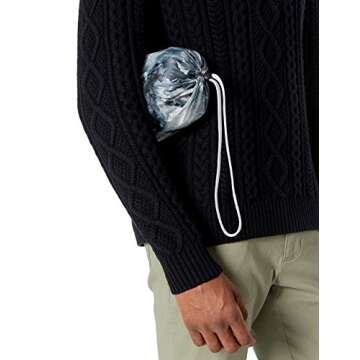 Amazon Essentials Men's Packable Lightweight Water-Resistant Puffer Jacket (Available in Big & Tall), Black White Marble Print, X-Large