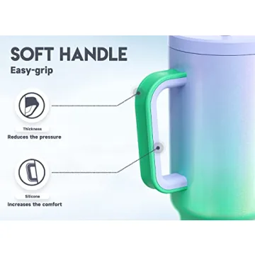 Meoky Leak-proof 40oz Tumbler with Straw - Stylish & Insulated