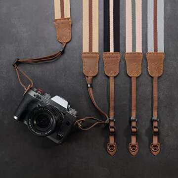 Stylish Adjustable Camera Strap for Photographers