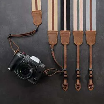 Stylish Adjustable Camera Strap for Photographers