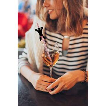 Bachelorette Party Decorations Straws I 24 Pack Dancing Stripper Man Confetti Bridal Shower Straws