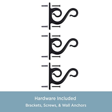 Kenney Scroll Ball Decorative Double Curtain Rod - Adjustable