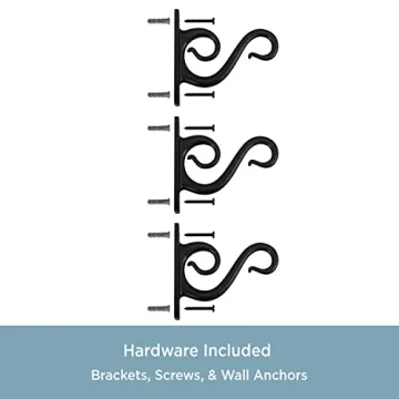 Kenney Scroll Ball Decorative Double Curtain Rod - Adjustable