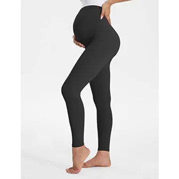 Buttergene Women's Maternity Leggings for Active Moms