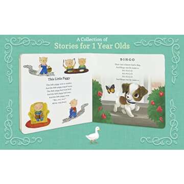 Stories for 1-Year-Olds - A First Treasury of Nursery Rhymes and Short Stories to Read to Your Babies and Toddlers
