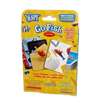 Briarpatch I SPY Go Fish Card Game for Kids