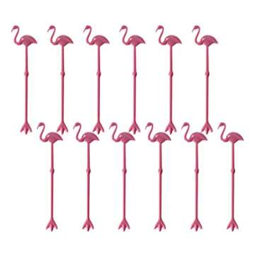 Flamingo Cocktail Stirring Rods for Summer Parties
